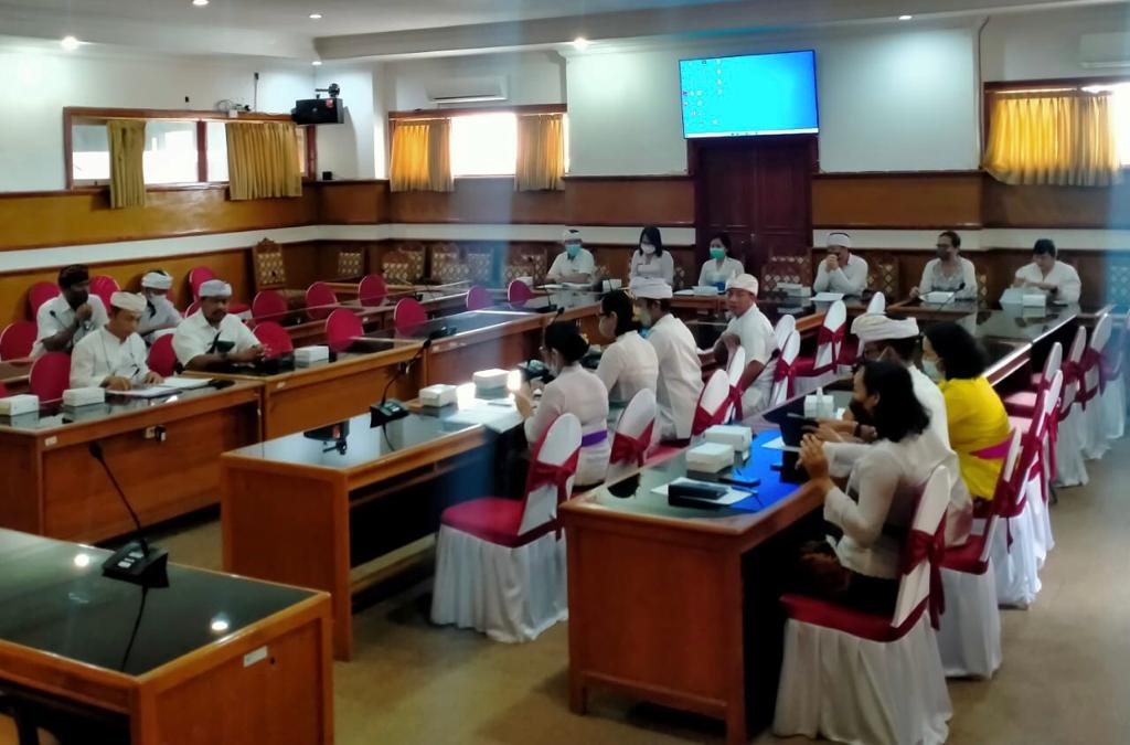 Rapat Koordinasi Penyusunan Sasaran Kerja PNS Tahun 2022 Lingkup Setda Kabupaten Buleleng